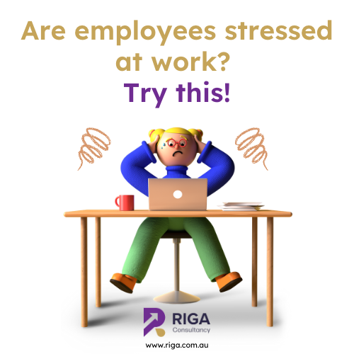 Are employees stressed at work  Try this different way