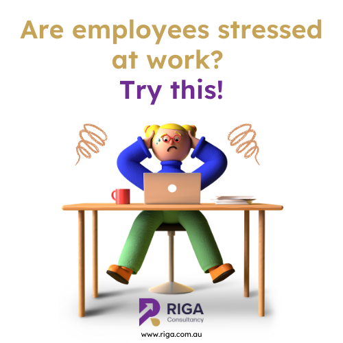 Are employees stressed at work Try this different way Are employees stressed at work Try this different way