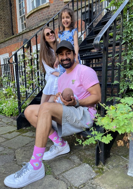 rannvijay singha with family for Da Parrentico Magazine Launch rannvijay singha with family for Da Parrentico Magazine Launch