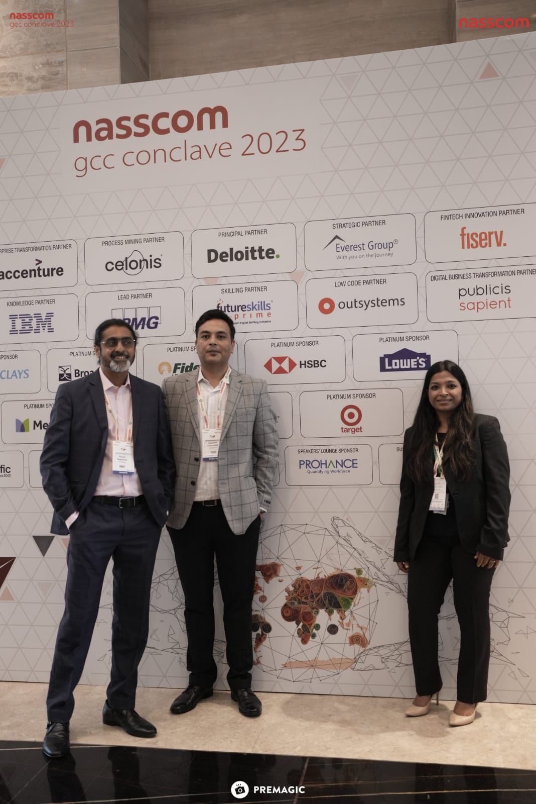 The ProHance team at the Nasscom GCC Conclave