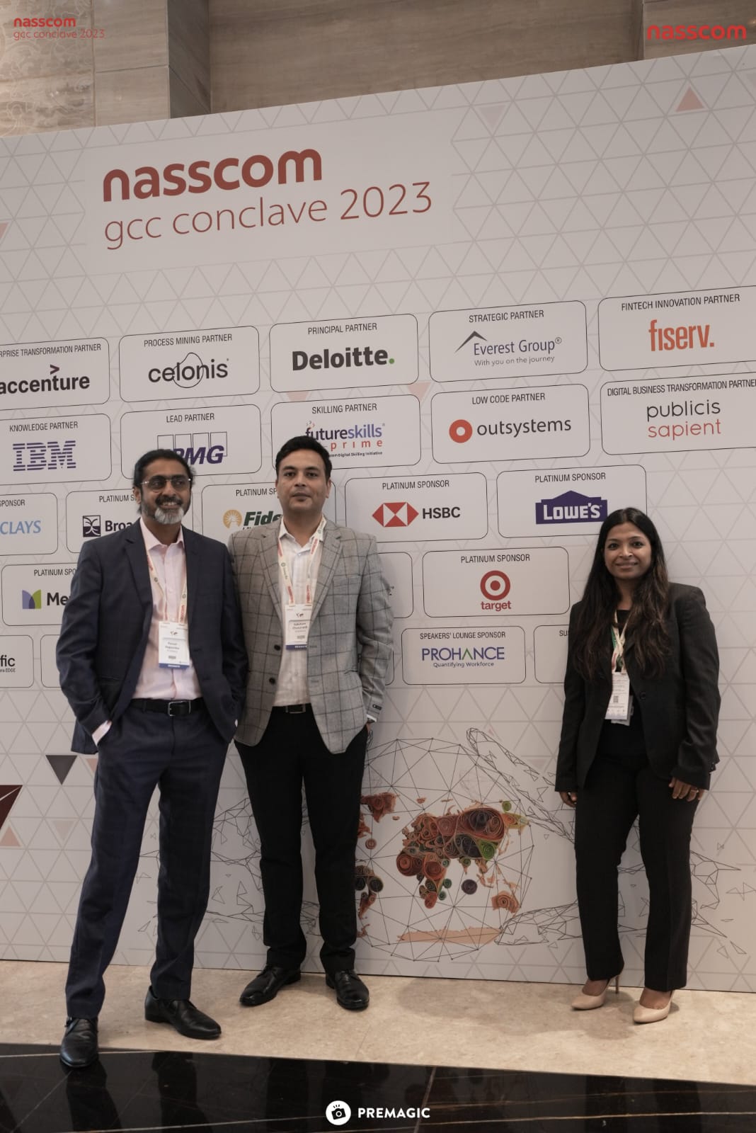 The ProHance team at the Nasscom GCC Conclave The ProHance team at the Nasscom GCC Conclave